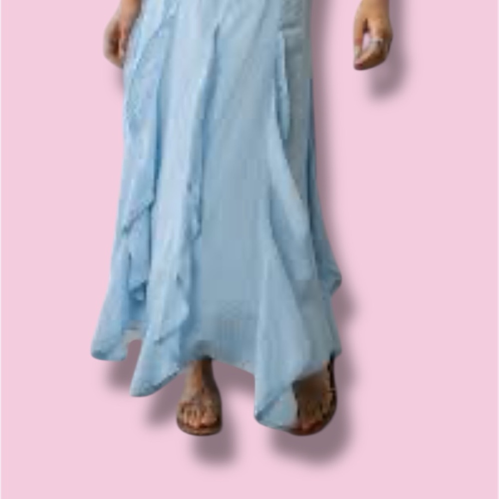 American Eagle Outfitters Light Blue Maxi Skirt